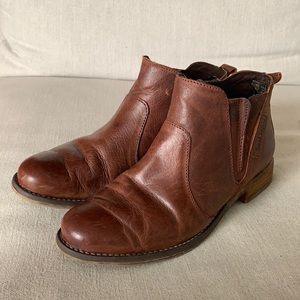 Josef Seibel Women's sienna Camel Brown leather boots